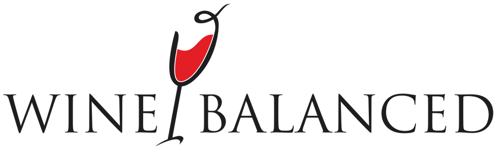 Logo for Wine Balanced, wine headache remover